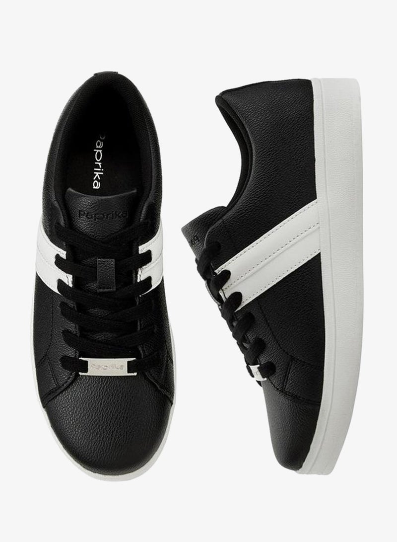 Paprika Women Lace-Up Ankle Sneakers - Image 3